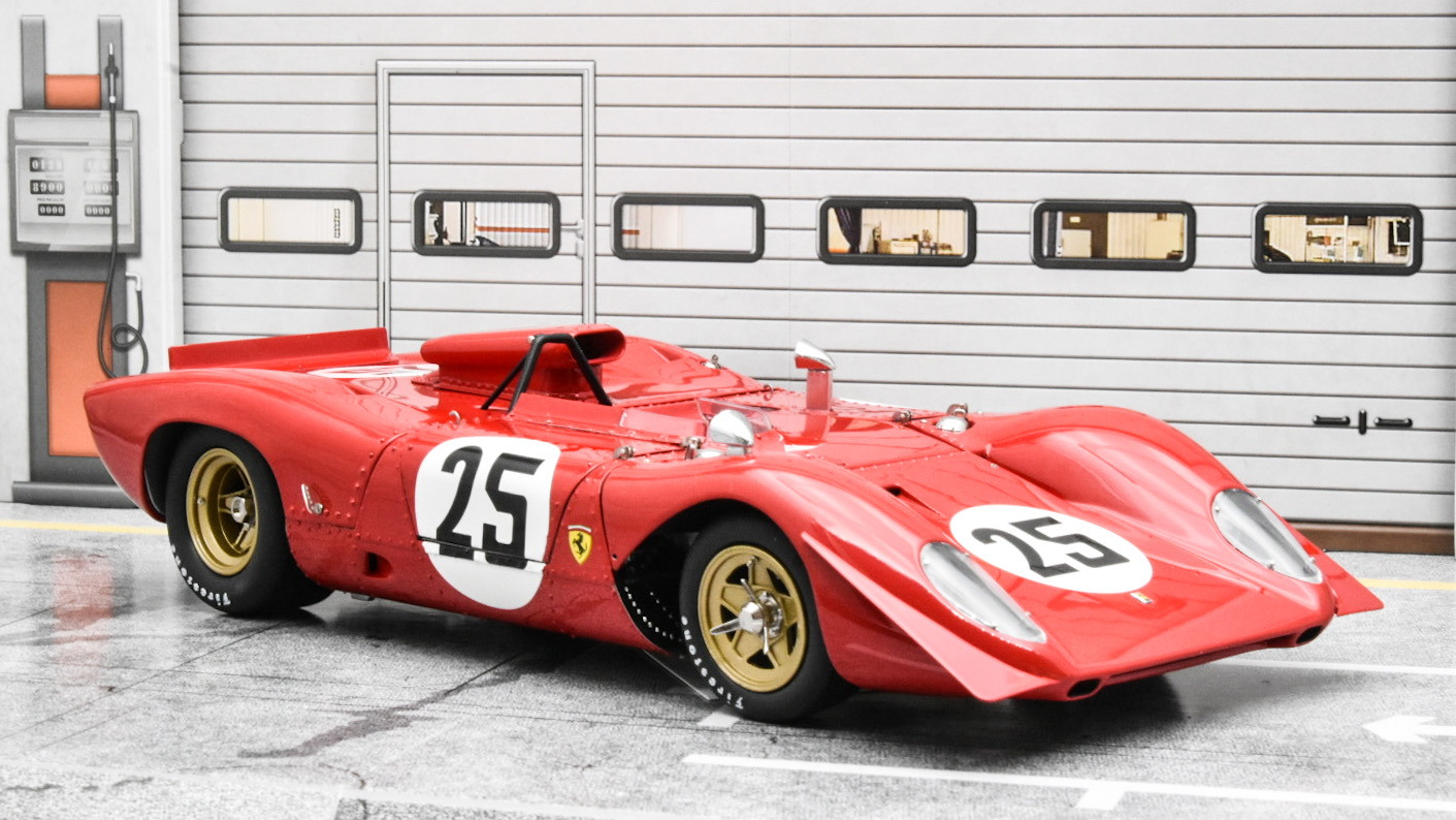 CMC M-095 Ferrari 312P Spyder, Sebring 25, Amon / Andretti, 1969 | TR  Collectibles