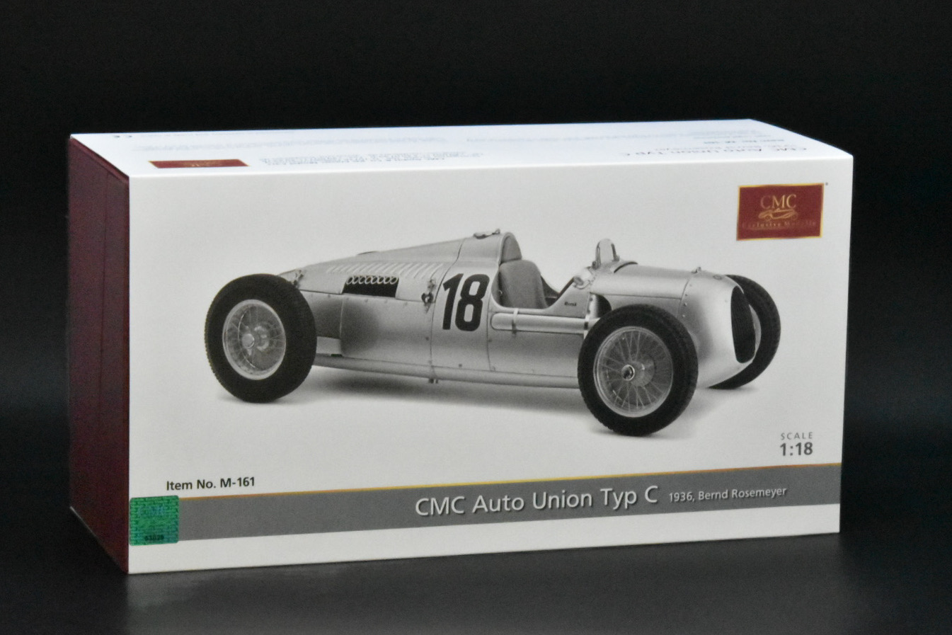 販売済みCMC 1/18 Auto Union Type C 1936-1937 6008cc V16 アウトウニオン ≠京商,EXOTO レーシングカー