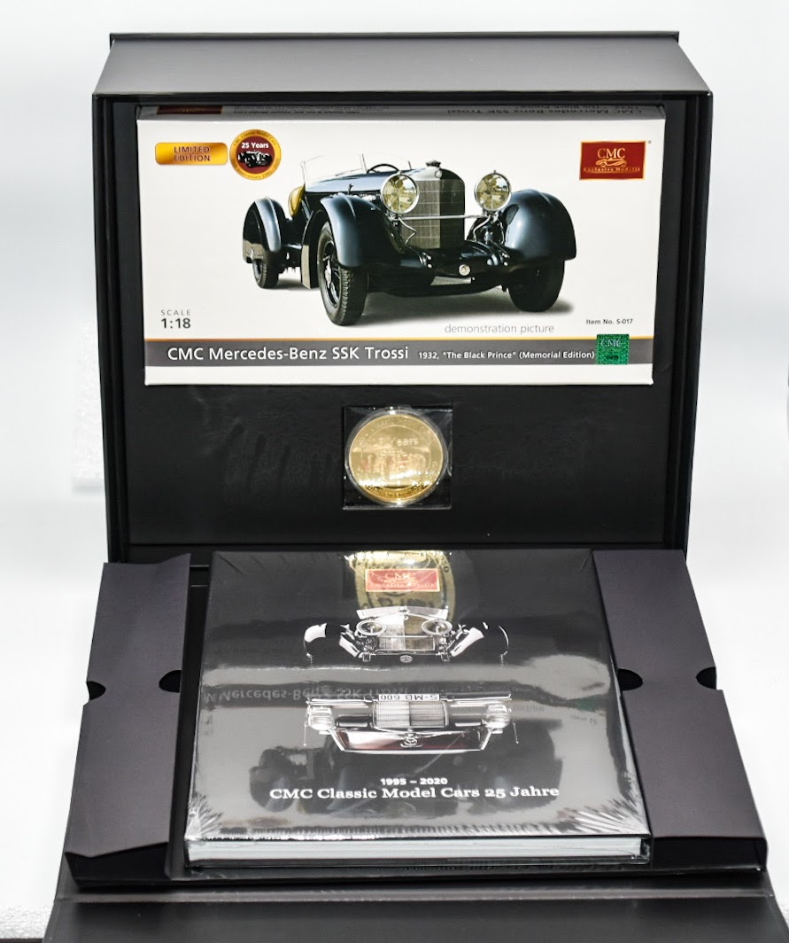 CMC S-017 Mercedes-Benz SSK Trossi 1932 “Black Prince” (Memorial 